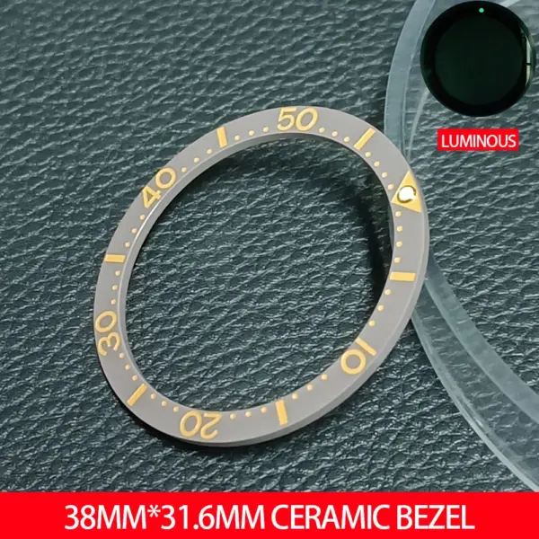 38mm Ceramic Bezel Insert for Dwayne Campbell Watch - Image 15