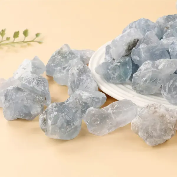 Blue Celestite Healing Crystals 100g Set - Image 4