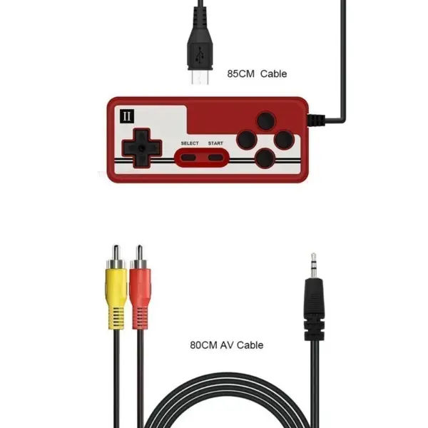 8-Bit Retro Portable Game Console with 500 Built-in Games - Image 6