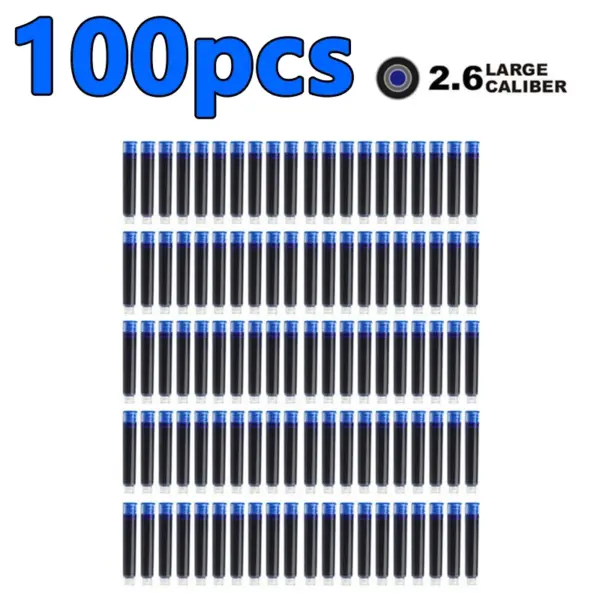 50/100pcs Fountain Pen Ink Cartridges Set of 2.6/3.4 mm - Image 14