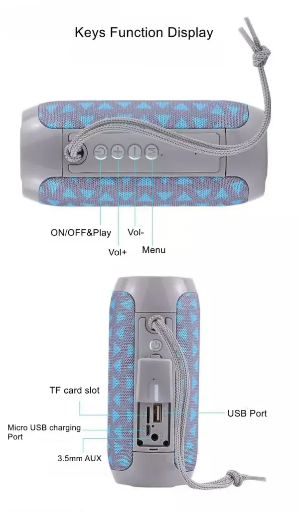 TG117 Waterproof Portable Bluetooth Speaker - Image 5
