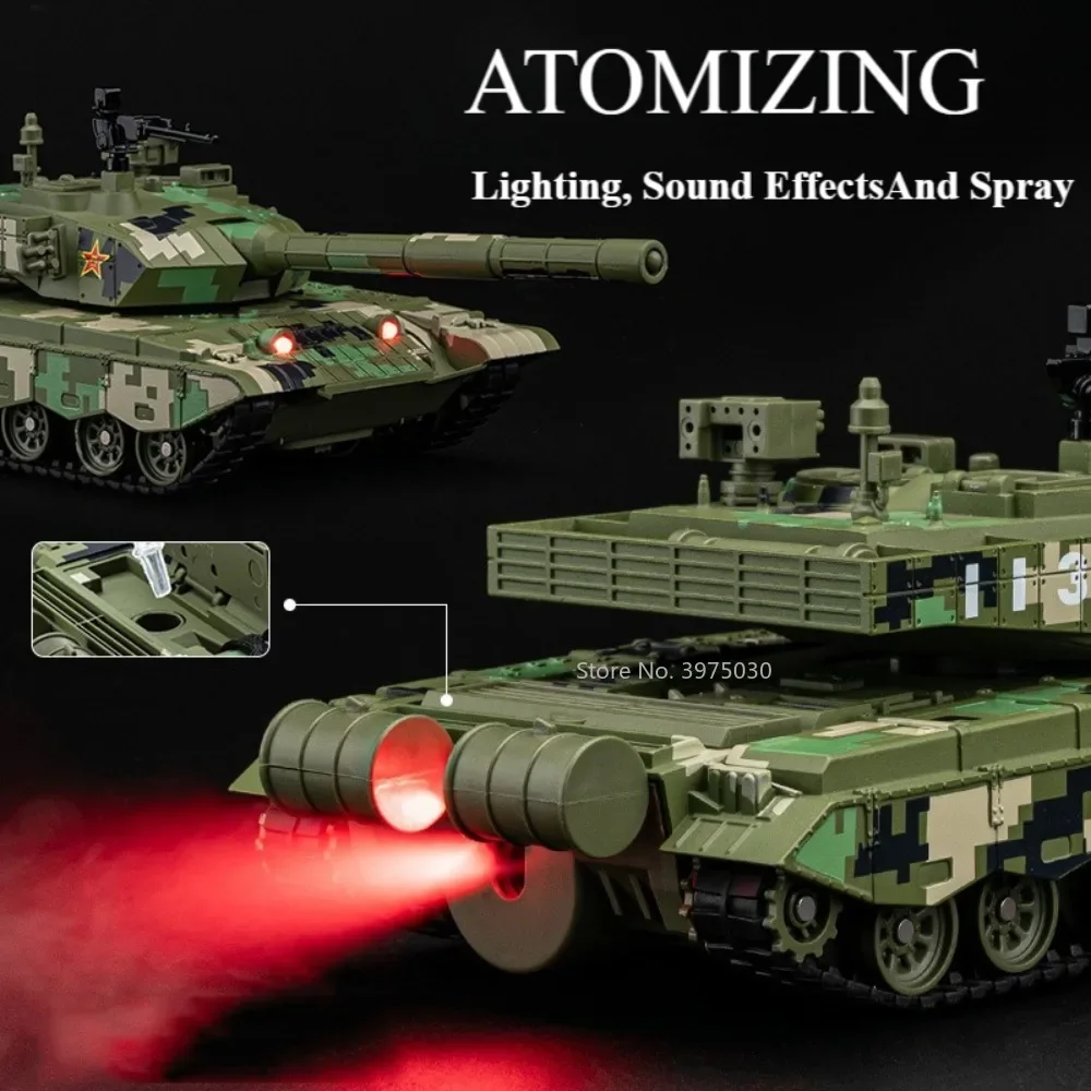 1:32 T99A Military Armored Diecast Tank 3 1:32 T99A Military Armored Diecast Tank - Image 3