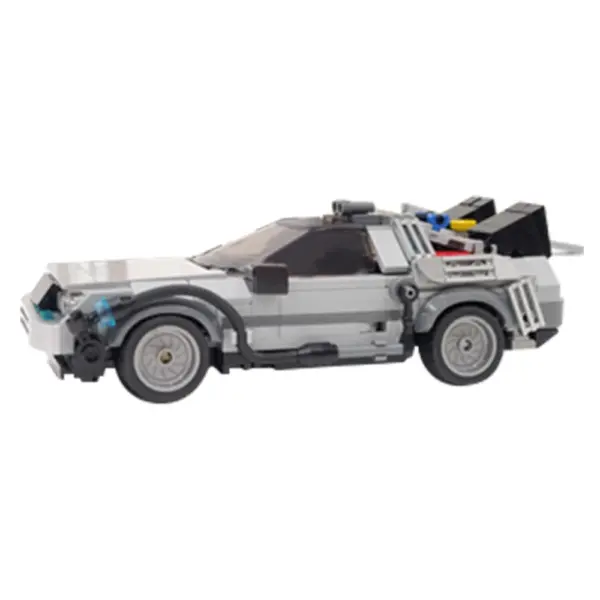 DeLorean Time Machine Building Blocks Kit 389 pcs - Image 4
