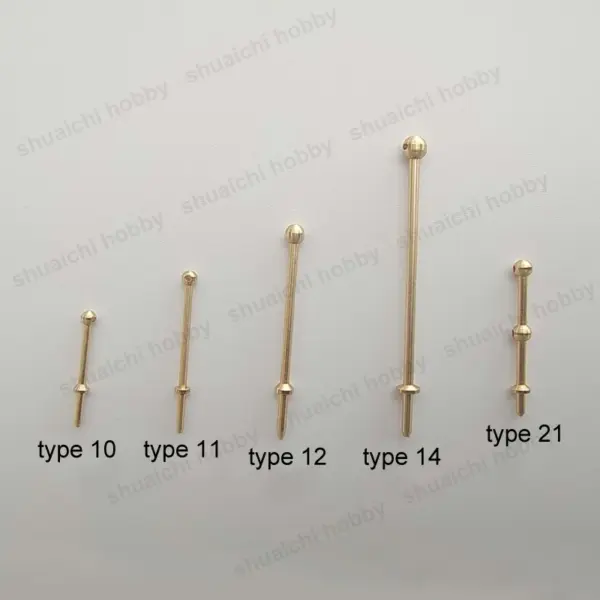 5PCS Brass Railing Guardrail for Scale Ship Models - Image 2