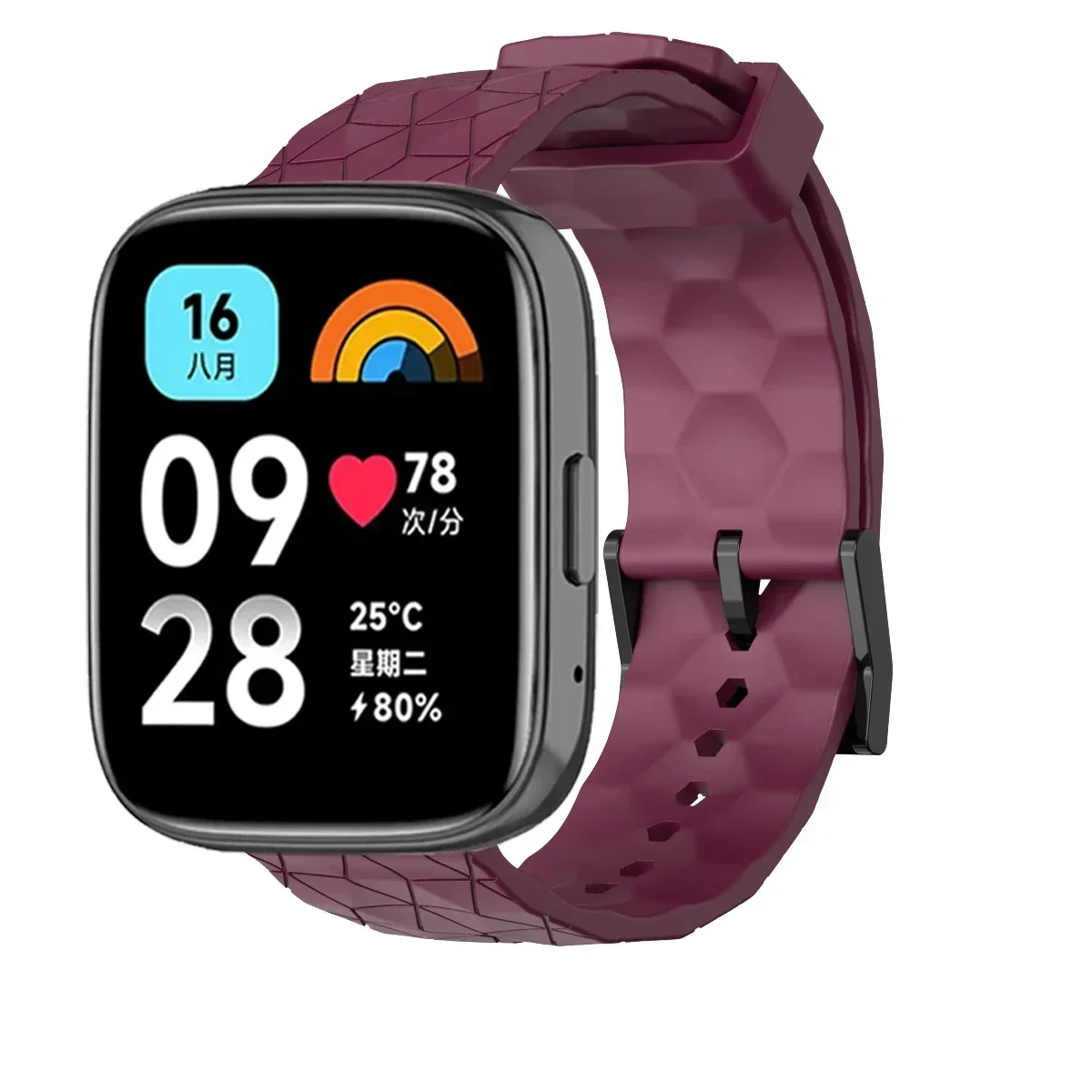 Silicone Strap for Xiaomi Redmi Watch 3 Lite 24 Silicone Strap for Xiaomi Redmi Watch 3 Lite - Image 24