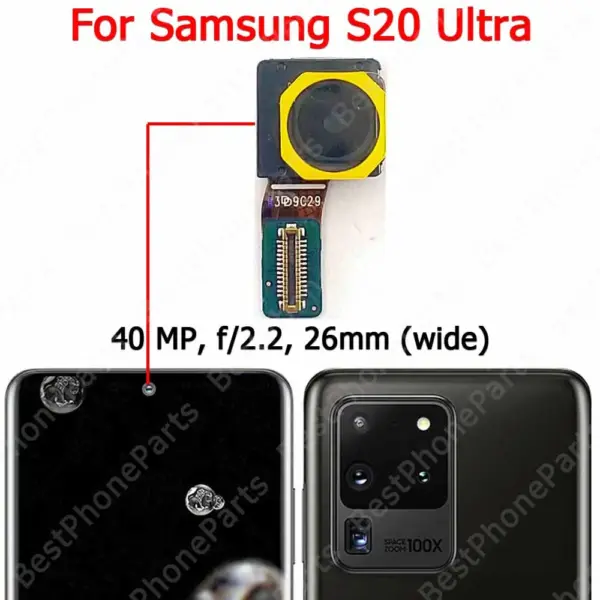 Samsung Galaxy S21 Ultra Front Camera Module Replacement - Image 8