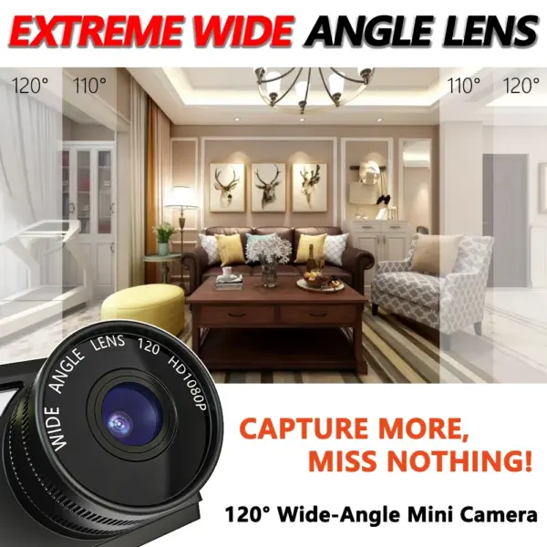 Mini 1080P Bodycam S5 with Screen - Image 2