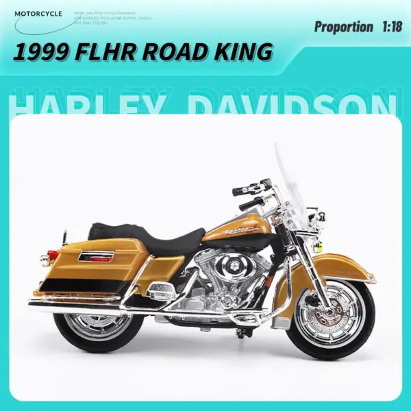 Maisto 1:18 Harley-Davidson Motorcycle Model - Image 20