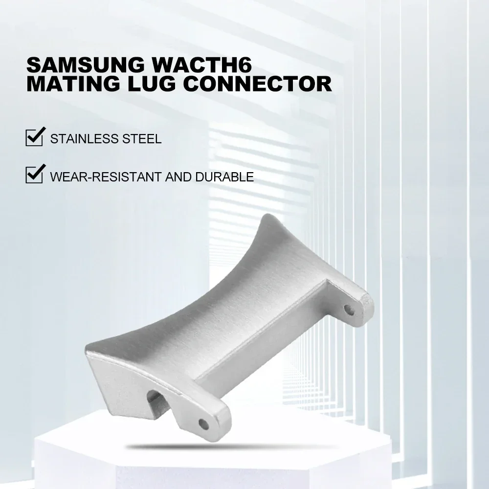 2PCS Stainless Steel Adapter for Samsung Galaxy Watch 6 Series 5 2PCS Stainless Steel Adapter for Samsung Galaxy Watch 6 Series - Image 5