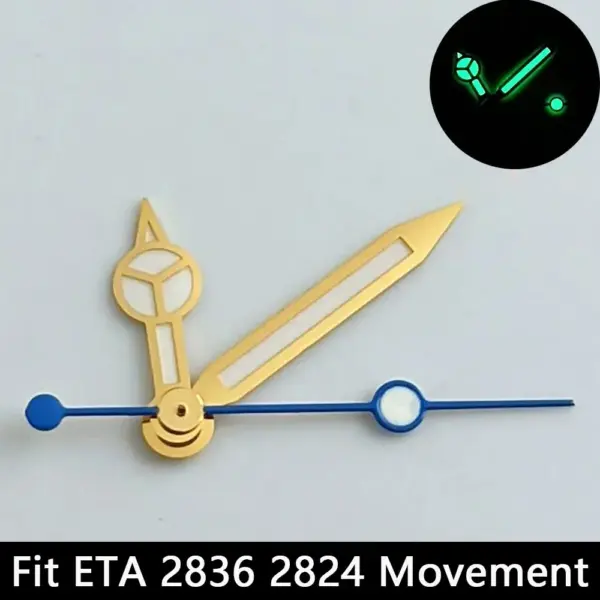 Silver/Gold N H35 Watch Hands for NH35 ETA 286 Movement - Image 55