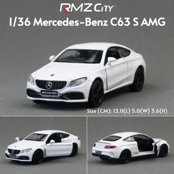 Mercedes-Benz SUV Diecast Model RMZ City 1:36 - Image 26