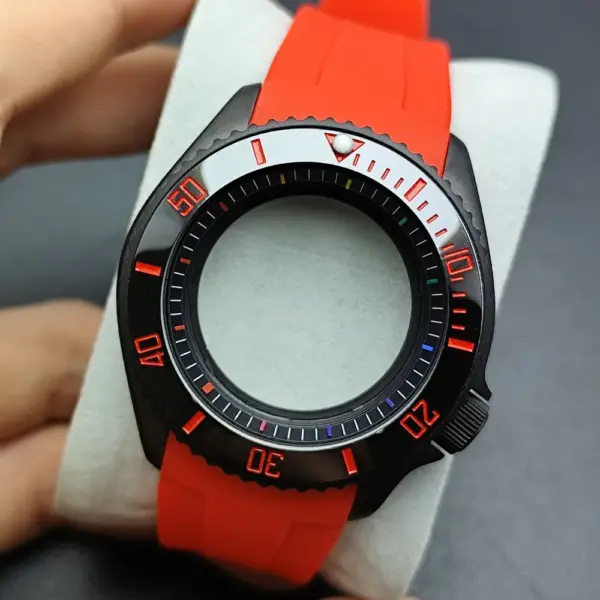 42mm NH35 Stainless Steel Watch Case with Sapphire Glass - Image 52
