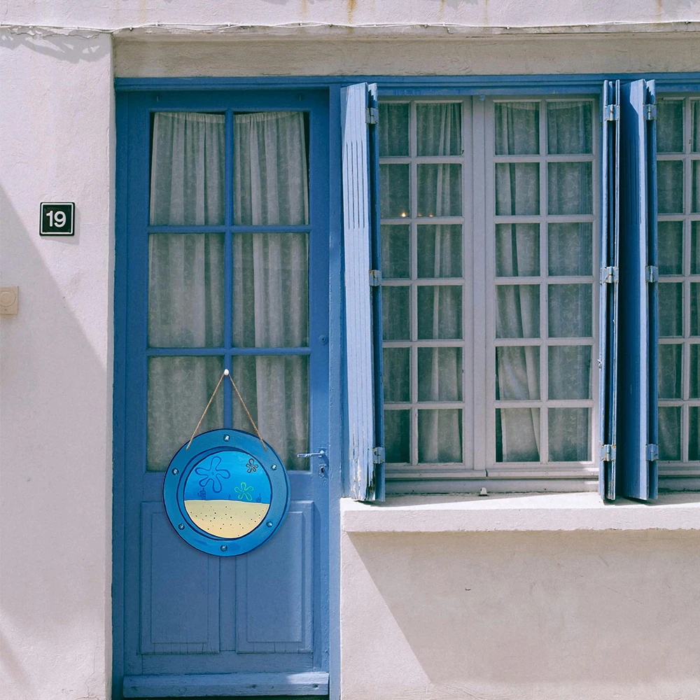 Circular Wooden Wall Plaque for Rooms and Decor 5 Circular Wooden Wall Plaque for Rooms and Decor - Image 5