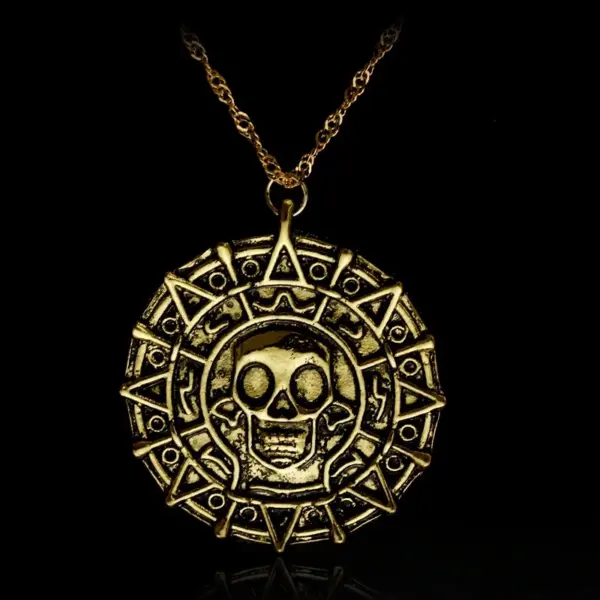 Vintage Gothic Skull Jesus Cross Pendant Necklace - Image 28