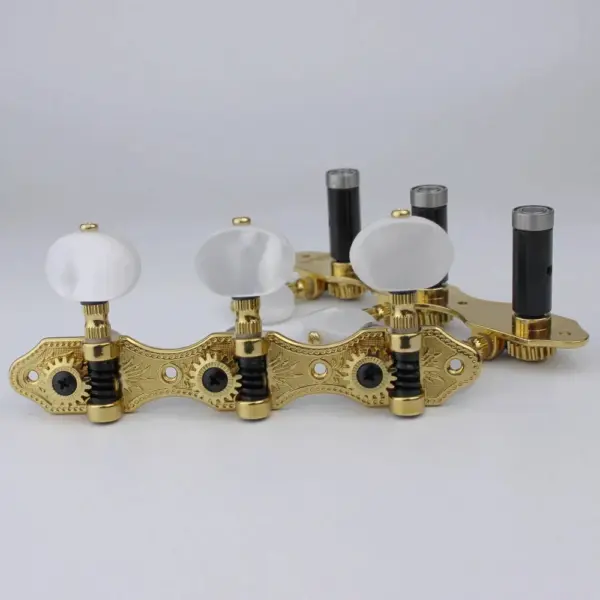 Gold Steel Guitar Tuning Pegs for Classical Guitar - Image 2