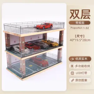 1:32 Wooden Car Garage Model Collection 22 S3ef5e0815bd94e89a57118c2d063441f2 2