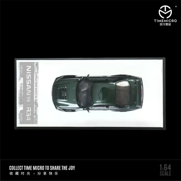TimeMicro 1:64 Skyline GTR R34 Alloy Model - Image 2