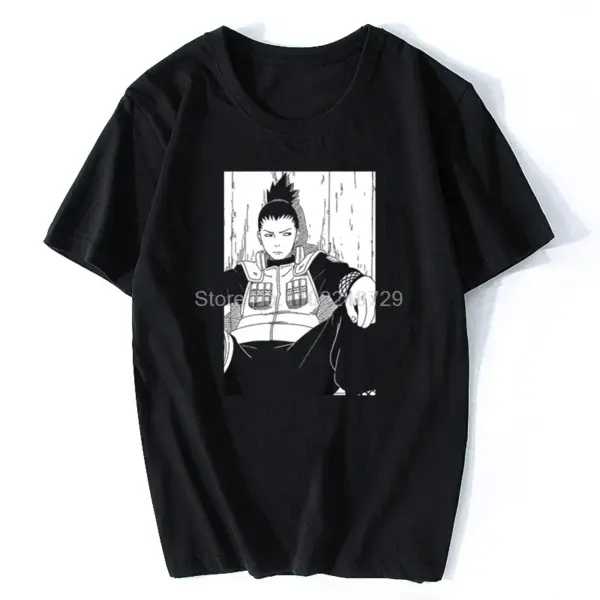 Men Shikamaru Manga T-Shirt for Summer - Image 12
