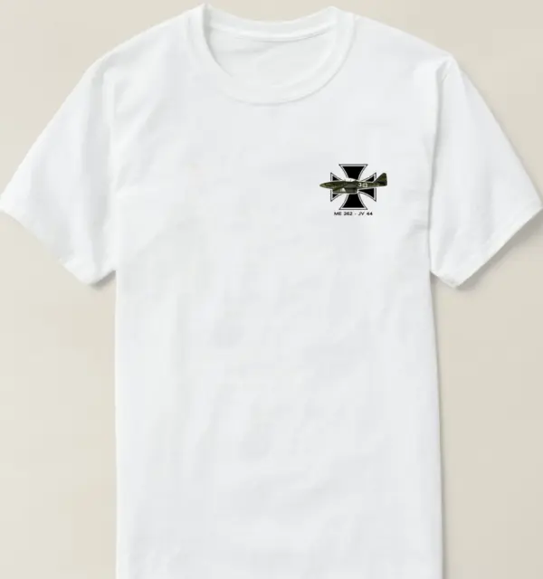 Jagdverband 44 Me-262 Jet Fighter Tee S-3XL - Image 2