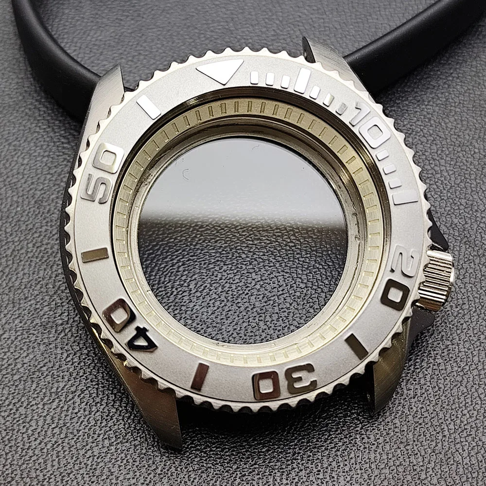 42mm Black Matte Watch Case for NH35 Movement 132 42mm Black Matte Watch Case for NH35 Movement - Image 132