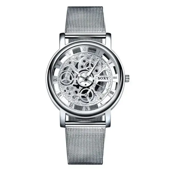 Luxury Skeleton Men and Women Watch SK-01 - Image 6