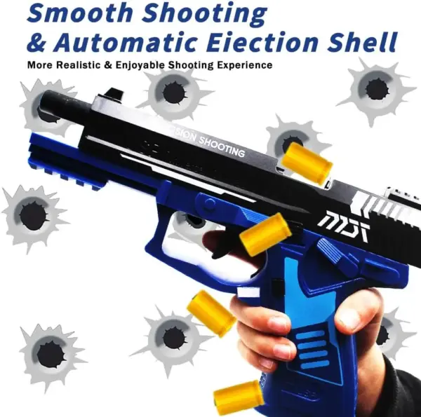 Csnoobs USP Pistol Toy Gun with Laser Shell Launcher - Image 4
