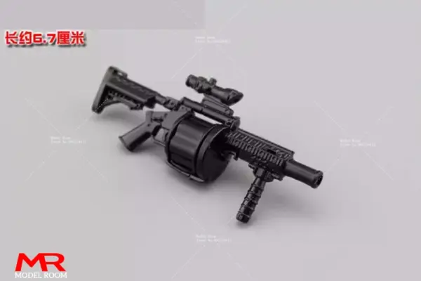 1/12 Scale Mini Sniper Rifle Model AKM M4A1 98K Accessories - Image 4