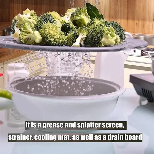 Silicone Oil Splash Guard for Pots - Image 4