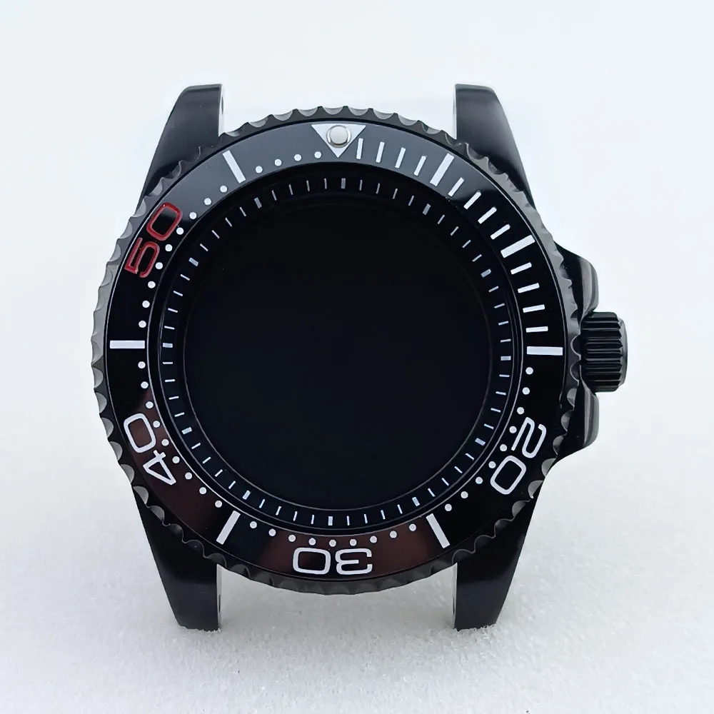 GMT Black Watch Case for NH34/NH35/NH36 Movements 58 GMT Black Watch Case for NH34/NH35/NH36 Movements - Image 58