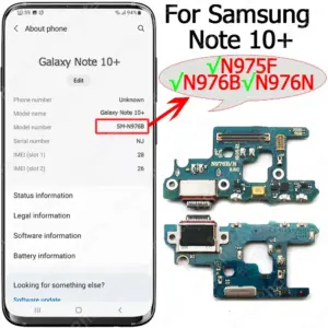 Samsung Galaxy Note 10 Lite USB Charging Port PCB 18 S4031b912181a4f62ae7451a731b08427f 1