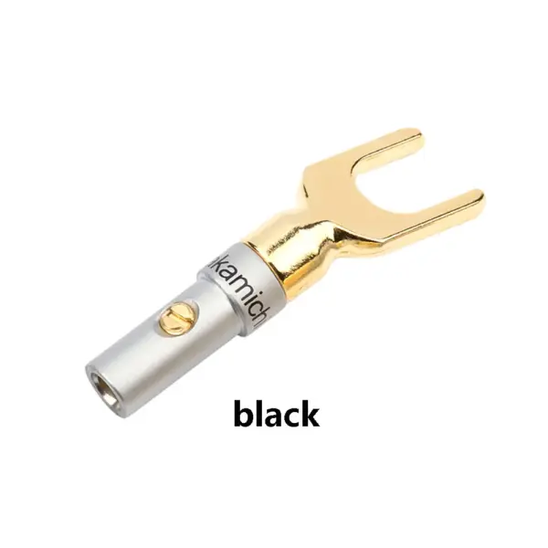 Gold Plated Y U Shape Banana Plug Connector - Image 8