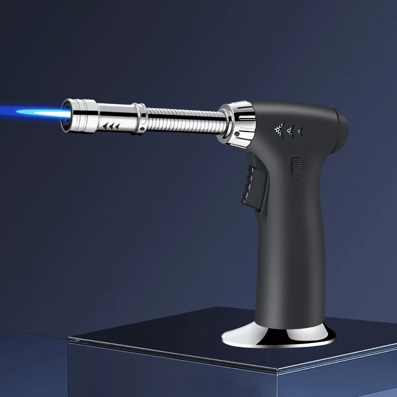 Jewelry Welding Cigar Lighter Long Windproof Butane Turbo Torch 4 Jewelry Welding Cigar Lighter Long Windproof Butane Turbo Torch - Image 4