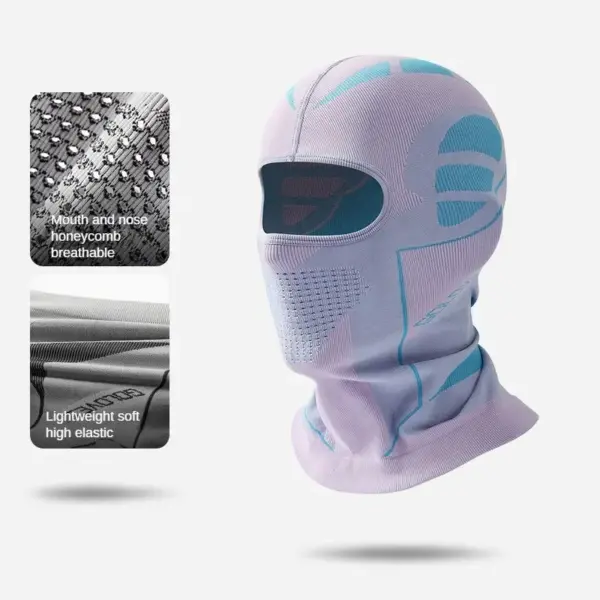 Unisex Winter Thermal Scarf with Face Mask - Image 5