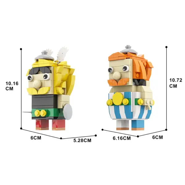 Asterix and Obelix Brickheadz Building Set 296PCS - Image 2