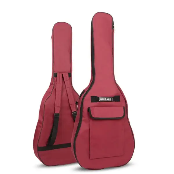 40/41 Inch Acoustic Guitar Gig Bag with Padded Straps - Image 9