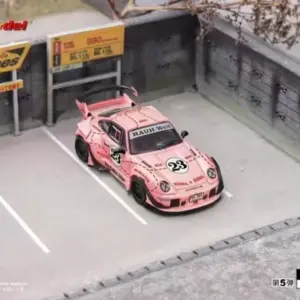 Star 1:64 RWB 930 964 Rear Wing Australian Pink Model 41 S41071f4973d94884814e5c295e10c5afx