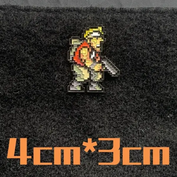 Arcade King Pixel Game Patches Set for Clothing - Image 5