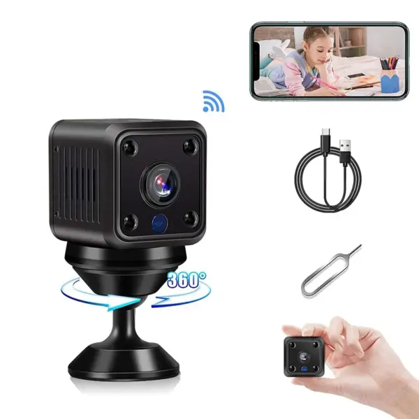 X6 HD Mini Wifi Outdoor Camera with Night Vision - Image 6