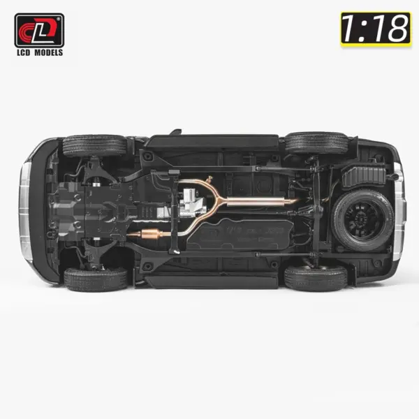 1:18 LX600 Alloy SUV Car Model Collection - Image 5