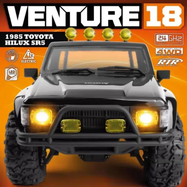HPI Venture 18 1/18 Scale Rock Crawler - Image 3