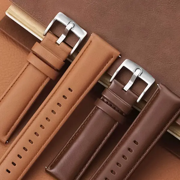 Stainless Steel Watch Buckle for Leather Straps - Image 6