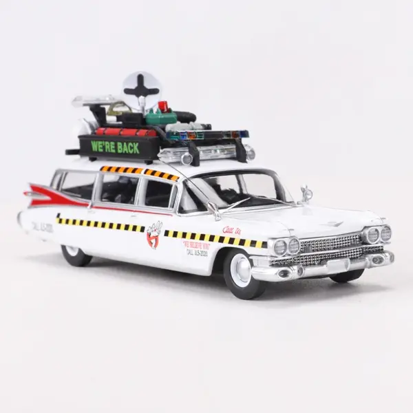 Ghostbusters ECTO 1:64 Diecast Model Car - Image 4