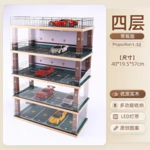 1:32 Wooden Car Garage Model Collection 18 S41dec70bfa2e4b51899158035efb1297r 2