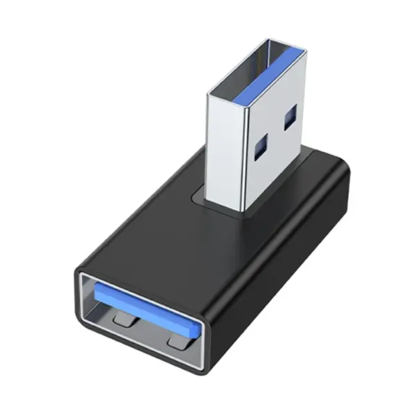 90° USB 3.0 Right Angle Extension Adapter for Laptop - Image 9