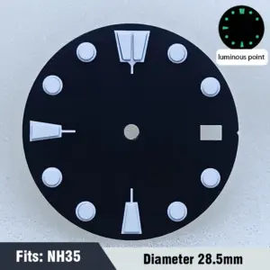 Men's Watch Dial NH35Nh36 Luminous Sterile Model 140 S420b623761454084ae163f3bc8234ea7D