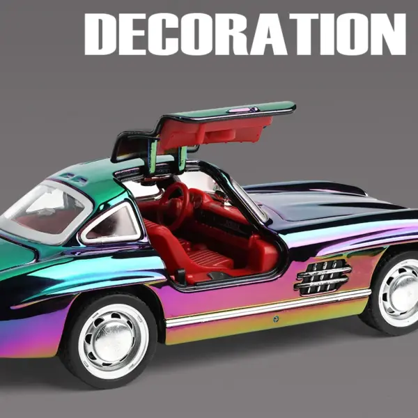 1:32 Scale 300SL Diecast Car Model with Lights - Image 3