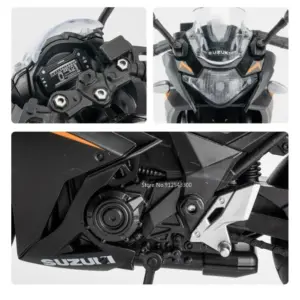 1:12 Scale Suzuki GSX-R1000R Motorcycle Model 13 S424606df89bf43dc848a0f45e689e6c83
