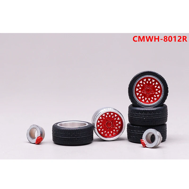 1/64 Alloy Wheel & Tire Set for Model Cars 8 1/64 Alloy Wheel & Tire Set for Model Cars - Image 8