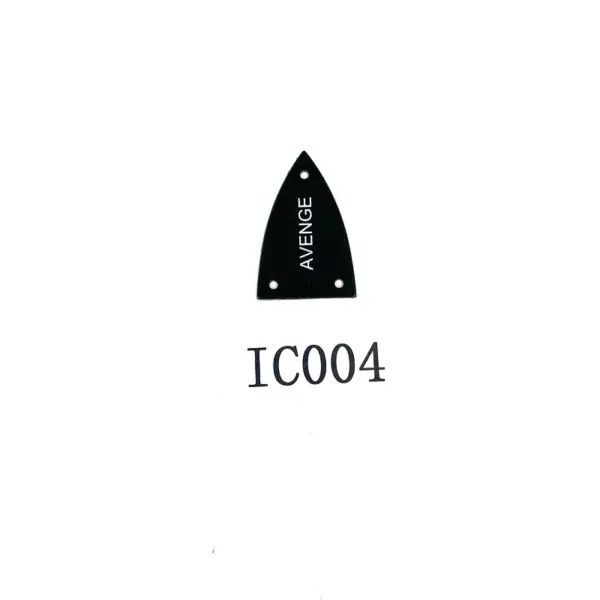 Genuine BcRich Trussrod Cover Black for Guitar - Image 12