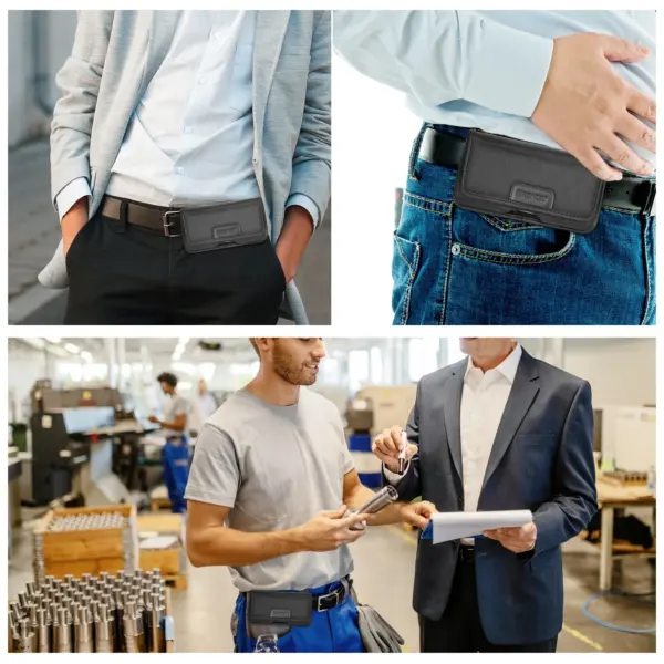 HAWEEL Nylon Phone Waist Bag for iPhone and Galaxy - Image 6